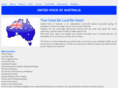 unitedvoiceofaustralia.org
