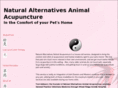 naturalalternativesanimalacupuncture.com