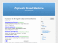 zojirushibreadmachines.net