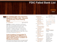fdicfailedbanklist.info