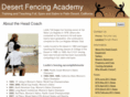 desertfencingacademy.com