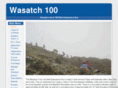 wasatch100.com