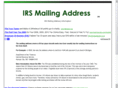 irsmailingaddress.net