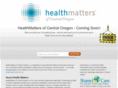 healthmatterscentraloregon.org