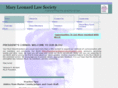 maryleonardlawsociety.org