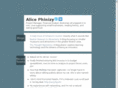 alicephinizy.com