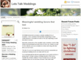 letstalkweddings.com