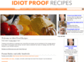 idiotproofrecipes.com