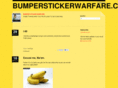 bumperstickerwarfare.com