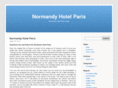 normandyhotelparis.com