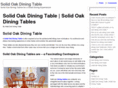 solidoakdiningtable.net