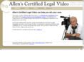 allenscertifiedlegalvideo.com