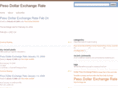 pesodollarexchangerate.com
