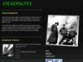 deadnoteband.com