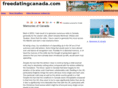 freedatingcanada.com