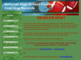 hsfootballcoachingrecords.com
