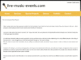 live-music-events.com