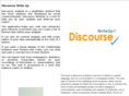 discoursewriteup.co.uk