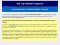 500topaffiliateprograms.com