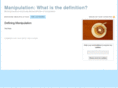 definitionofmanipulation.com