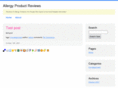 allergyproductreviews.com