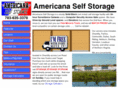 americanaselfstorage.com