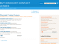 buydiscountcontactlenses.net