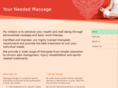 yourneededmassage.com