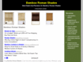 bamboo-roman-shades.com