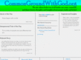 commongroundwithgod.org