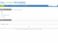 cellphoneproviders.org