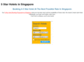 5starhotelsinsingapore.com