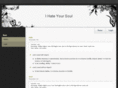 ihateyoursoul.com