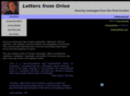 lettersfromorion.com