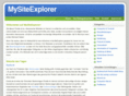 mysiteexplorer.de