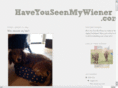 haveyouseenmywiener.com