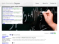 matheducationdegree.com