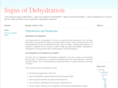 signsofdehydration.com