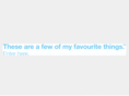 theseareafewofmyfavouritethings.com