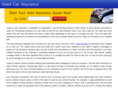 usedcarautoinsurance.com