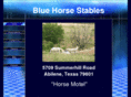 bluehorsestables.com
