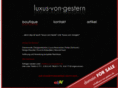 luxusvongestern.net
