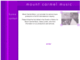 mountcarmelmusic.com