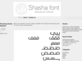 shashafont.com