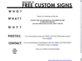 freecustomsigns.com