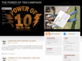 thepoweroftencampaign.com