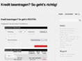 kreditbeantragen.org