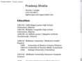 pradeepbhatia.info