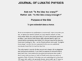 thejournaloflunaticphysics.com