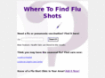 wheretofindflushots.com